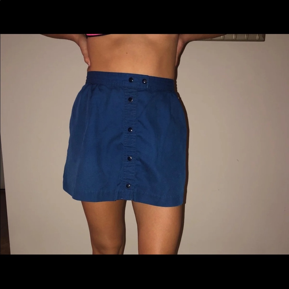 Blue vintage skirt